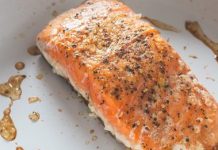 If You See White Stuff on Your Salmon, This Is What It Means